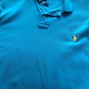 Polo by Ralph Lauren Men's Vibrant Blue Polo Shirt